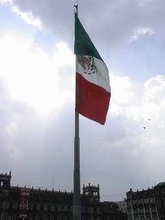 The Mexican flagg