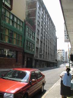 Leaning house