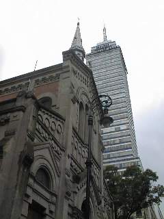 Old and new house