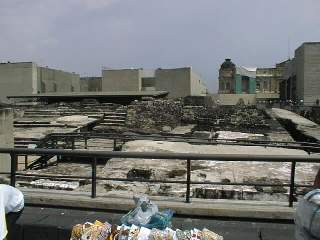 Remains of the pyramid